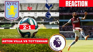 Aston Villa vs Tottenham 2-1 Live Stream Premier League Football EPL Match Commentary Highlights