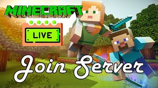 🎮 Minecraft | JOIN SERVER Survival Claim Bauen - Schreibe (darf ich mitspielen)