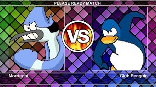 Mordecai Vs. Club Penguin