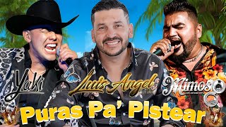 El Yaki, El Mimoso, Luis Angel "El Flaco" - Puras Para Pistear || Rancheras Con Banda Mix