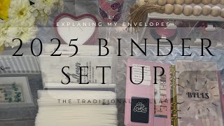 2025 Cash Stuffing Setup  | Explaining my categories | New Binders, Envelopes, \u0026 More!