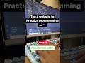Top 4 Websites to Practice Programming