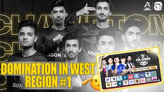 Agonxi8 Esports Epic Domination In *WEST* Region😲 | i8 Become CHAMPIONS Again ft. #I8 #UOL #NGX #BJK