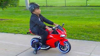 Troy Ride On Sportbike Power Wheels Ride On Park Playtime Fun