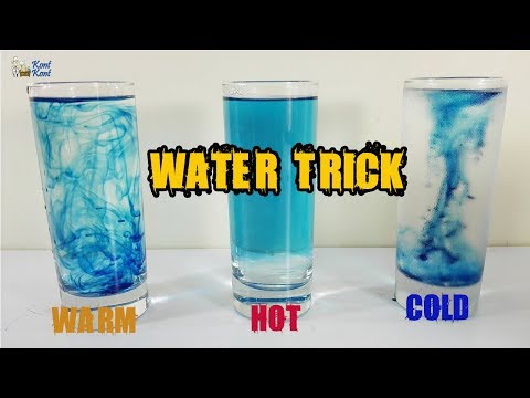 How fast does food coloring dissolve in water?