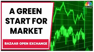 Stock Market Updates: Sensex, Nifty Open With Minor Gains | Bazaar Open Exchange | CNBC-TV18