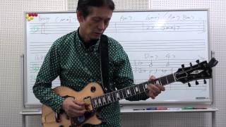 中村たかし TN Jazz Guitar School アドリブ 講座1