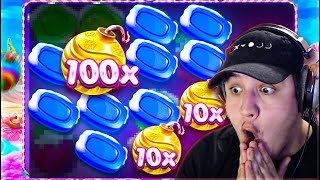 INSANE 100X MULTI PAID SENSATIONAL ON SWEET BONANZA!