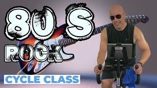 80's Rock Anthems | 30 min Indoor Cycling Workout #stages #spinning #spinclass #cycle #80s #Rock