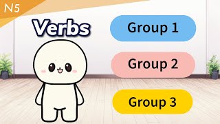 Learn Japanese Verbs: Group 1, 2 and 3