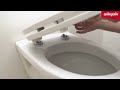 Installing the Diplomat Top fix WIRQUIN toilet seat