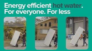 Hot water that costs you and the planet less | Emerald All-In-One Hot Water Heat Pump Pro