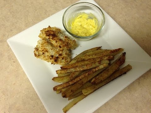 How to make low fat fish and chips How to make low fat fish and chips