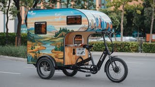 TriNomad Camper Tricycle: The Ultimate Eco-Friendly Travel Solution