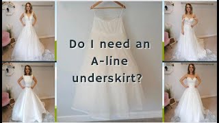 A line underskirts for different looks.....