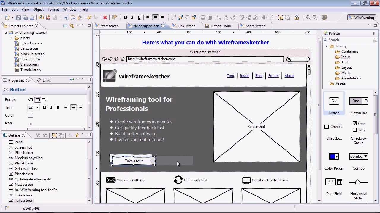 Wireframesketcher Presentation Youtube