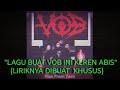 Lagu buat VOB otw UK ...  (Liriknya khusus buat VOB) from Zero to Hero...