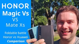 Huawei Mate Xs vs Honor Magic Vs - Outer vs Inner folding phone - Which one wins