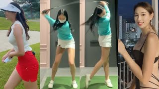 [세로골프TV] 🔥🔥 모델급 몸매 177.7cm 장신 미녀 골퍼 USGTF 정회원 장소진 프로 환상적인 스윙 모음 #장소진프로 #미녀골퍼