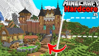 I Built a MEGA City Gate in Hardcore Minecraft 1.19 Survival Let's Play (#21)