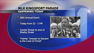 Kingsport's MLK Day parade begins Monday at Noon