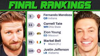 Our Top 150 NFL Draft Prospects (Final Big Board!)