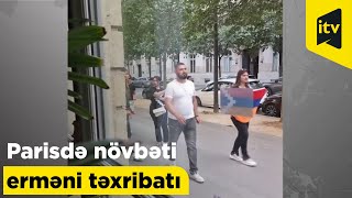 Parisdə növbəti erməni təxribatı