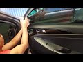 Hyundai sonata / front door panel removal / jeff tan tutorial