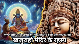 Mysterious Secrets of Khajuraho Temple Revealed! खजुराहो मंदिर के रहस्य