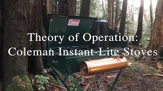 Theory of Operation: Coleman Instant-Lite Stoves