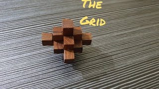 Solving the grid puzzle | Wooden puzzle