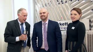 FloorDaily.net: Jason Surratt and Lauren Schnakenberg Showcase Tarkett Home's New Products for 2023