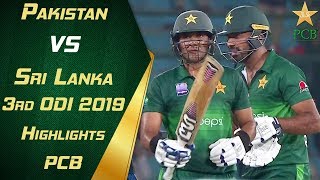 Pakistan vs Sri Lanka 2019 | 3rd ODI | Highlights | PCB