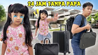 SAMANTHA SEDIH DITINGGAL PAPA PERGI KERJA KELUAR KOTA DRAMA NANGIS BARENG ADIK BAYI AUDREY MASUK SD