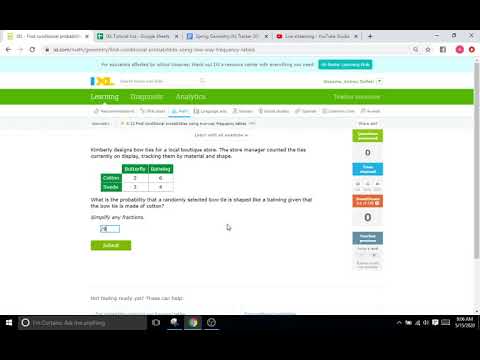 IXL X12: Find Conditional Probabilities Using Two-Way Frequency Tables ...