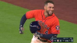 MIN@HOU: Springer plates a run with an infield single