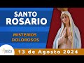 Santo Rosario Hoy Martes 13 Agosto 2024 l Padre Carlos Yepes l Misterios Dolorosos