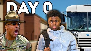 First Day of Basic Training Hour-By-Hour Breakdown | Army BCT Day 0 Explained