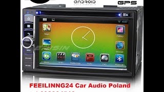 FEEILINNG24 CAR AUDIO POLAND ERISIN 2DIN ANDROID 4.4 Nowość !!