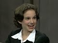 Natalie Portman Cut School To Be On The Show  Letterman