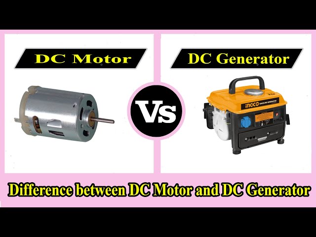 What Is The Difference Between Dc Motor And Ac Generator Infoupdate Org