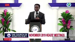 What is your name ||Apostle Eric Nyamekye || 2019 CoP Heads Meeting