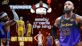 *REACTION* LEBRON CALLS OUT PALINKA AND GIVES A TIMELINE ON HIS FUTURE WEMBY CALLS BRON THE GOAT !