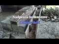 Półokrągłe nadproża balkonowe. Budowa domu samemu #vlogbudowlany