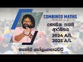 2025 AL 2024 AL  භෞතික පන්ති ආරම්භය | Combined Maths - Manoj Solangaarachchi