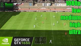 GTX 1650 | FIFA 23 - 1080p low, mediu, high, ultra