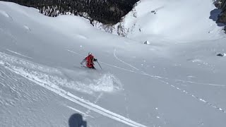 Scialpinismo a Cortina - Ciadin del Loudo e Forcella Marcuoira