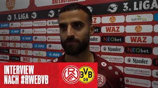 7. Spieltag | Ramien Safi im Interview nach Borussia Dortmund U23 | #RWEBVB #immeRWEiter #nurderrwe