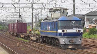 EF210-332＋コキ 62レ 清洲駅通過