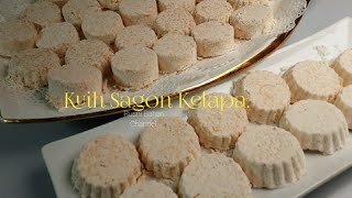 Kuih Sagon Kelapa.| sedap dan rangup rasa nye ,cair dimulut | resepi lama ,kuih tradisional.